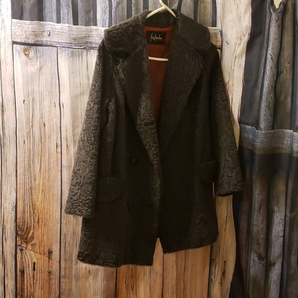 Vintage Faux Fur Coat Union Original USA